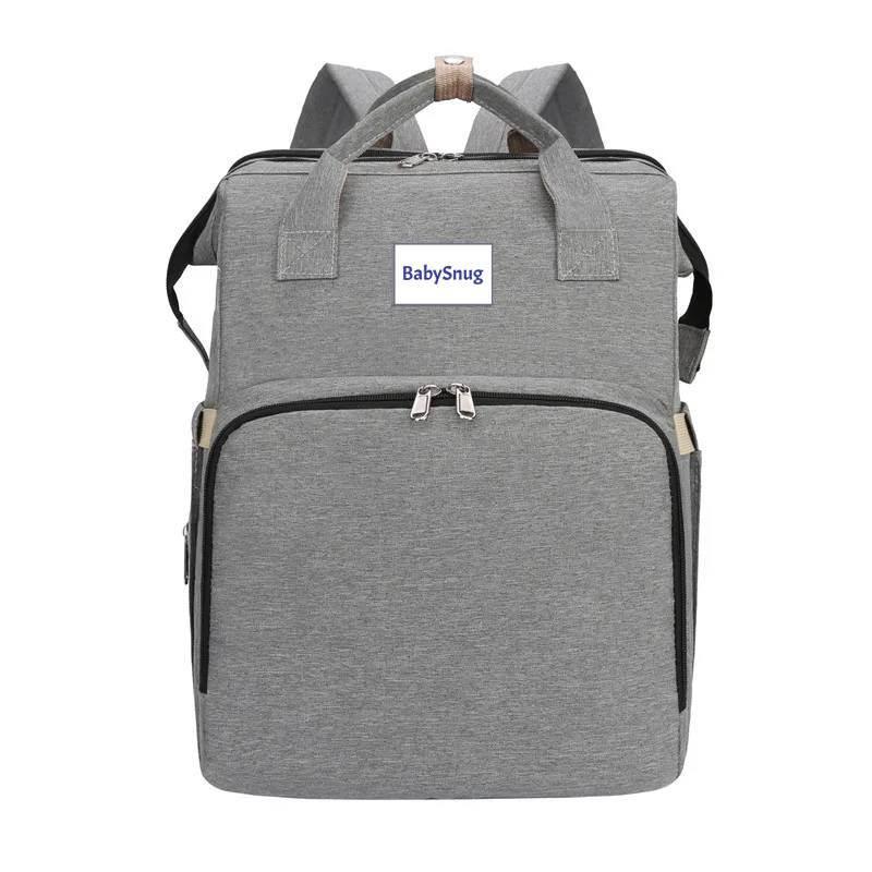 Diaper Bag Backpack - Portable Baby Bed - mybabyx.store