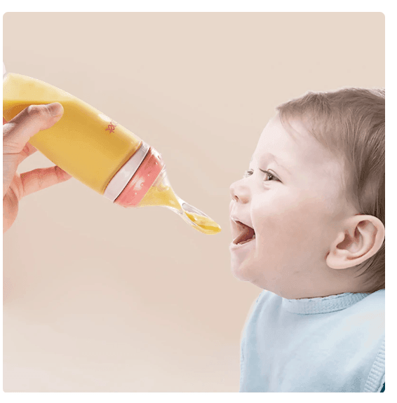 Feeding Silicone Bottle Spoon - mybabyx.store