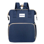 Diaper Bag Backpack - Portable Baby Bed - mybabyx.store