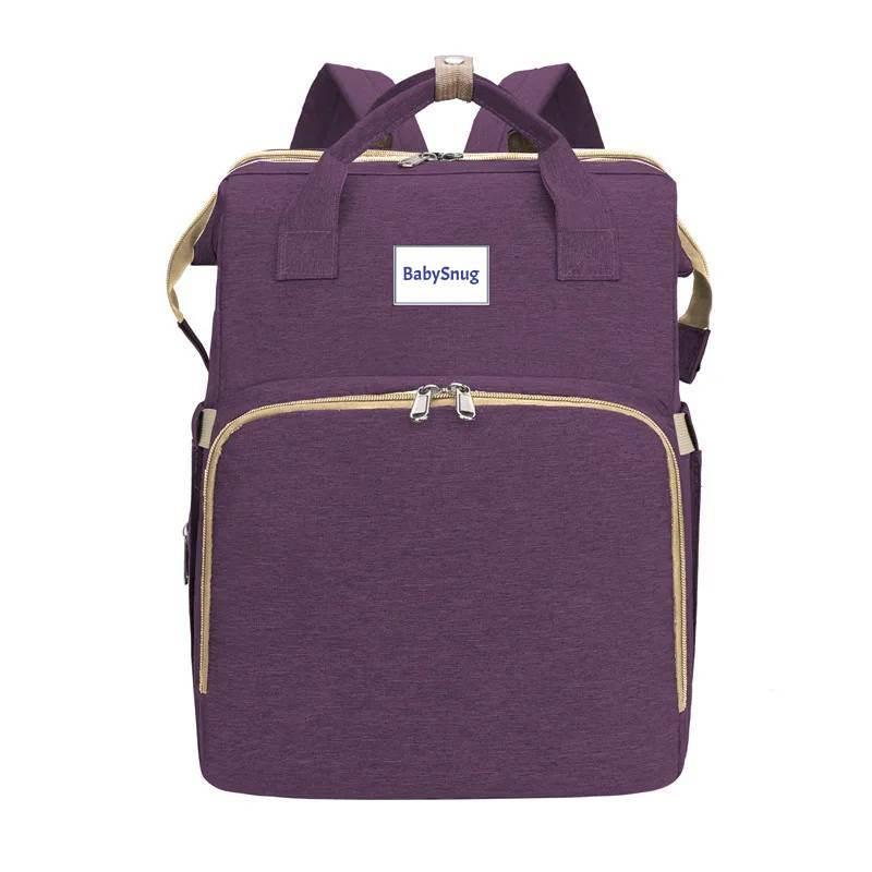 Diaper Bag Backpack - Portable Baby Bed - mybabyx.store