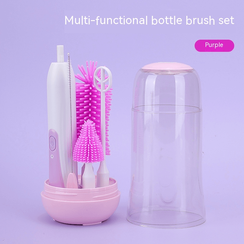Electric Baby Bottle Brush Set - mybabyx.store