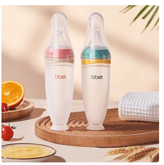 Feeding Silicone Bottle Spoon - mybabyx.store