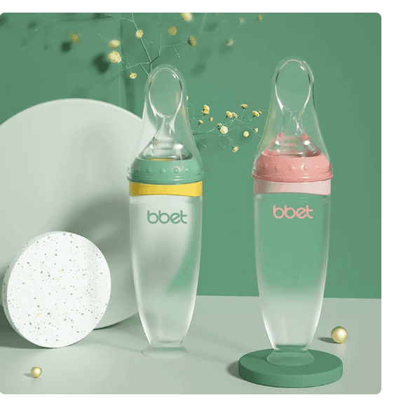 Feeding Silicone Bottle Spoon - mybabyx.store