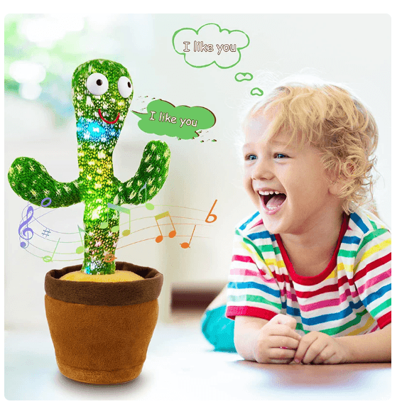 Interactive Dancing & Talking Cactus Toy - mybabyx.store