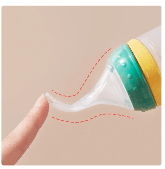 Feeding Silicone Bottle Spoon - mybabyx.store