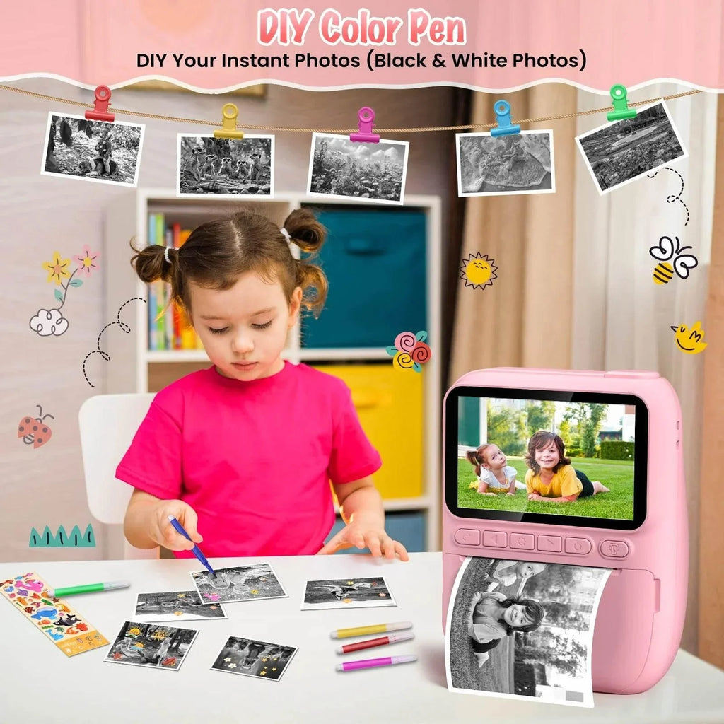 Instant Print Camera for Kids - mybabyx.store