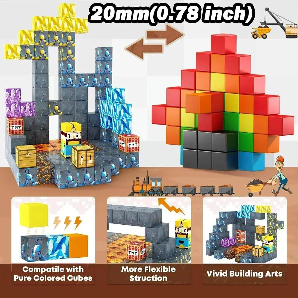 Magnetic Building Blocks - mybabyx.store