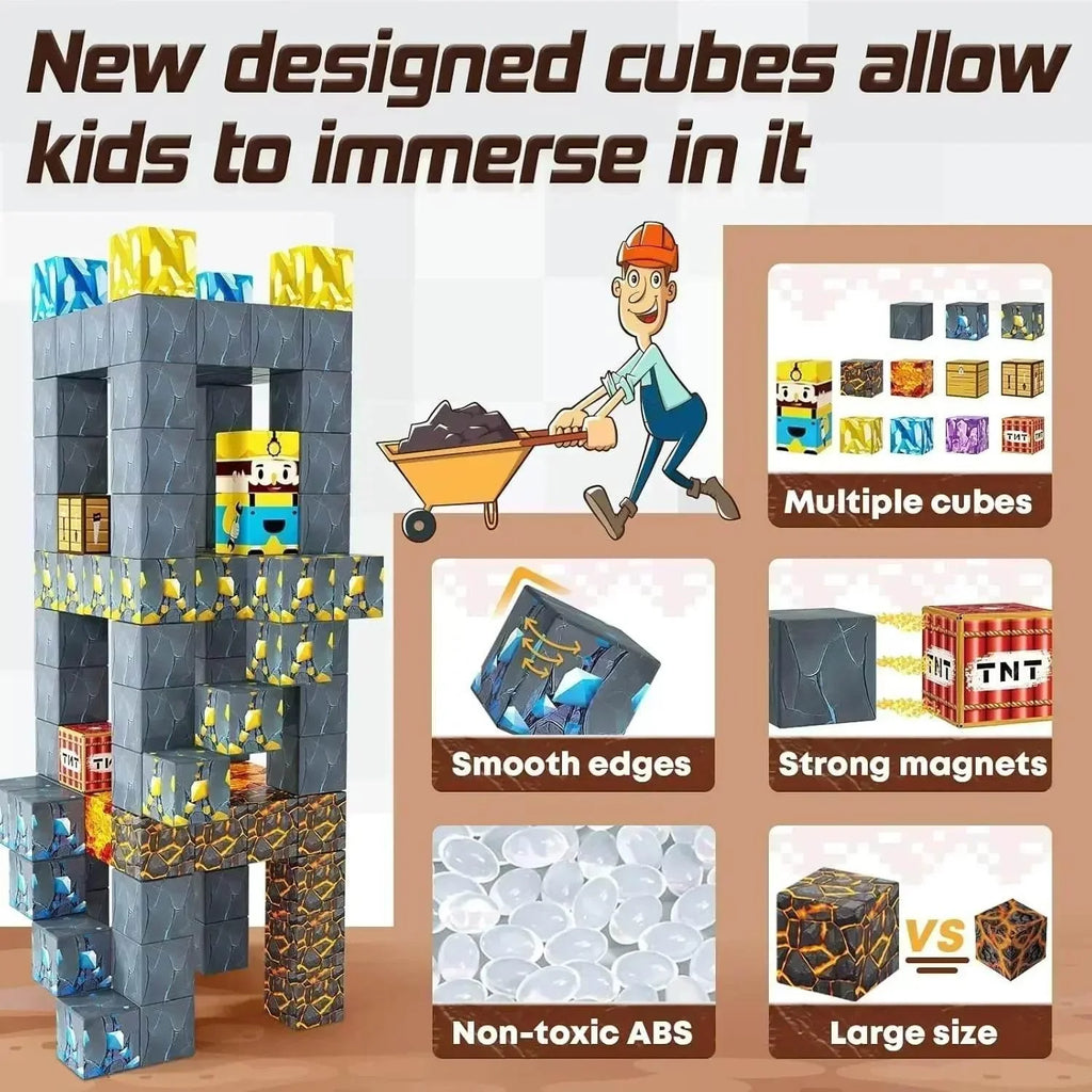 Magnetic Building Blocks - mybabyx.store
