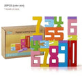 Wooden Number Building Block - mybabyx.store