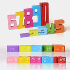 Wooden Number Building Block - mybabyx.store