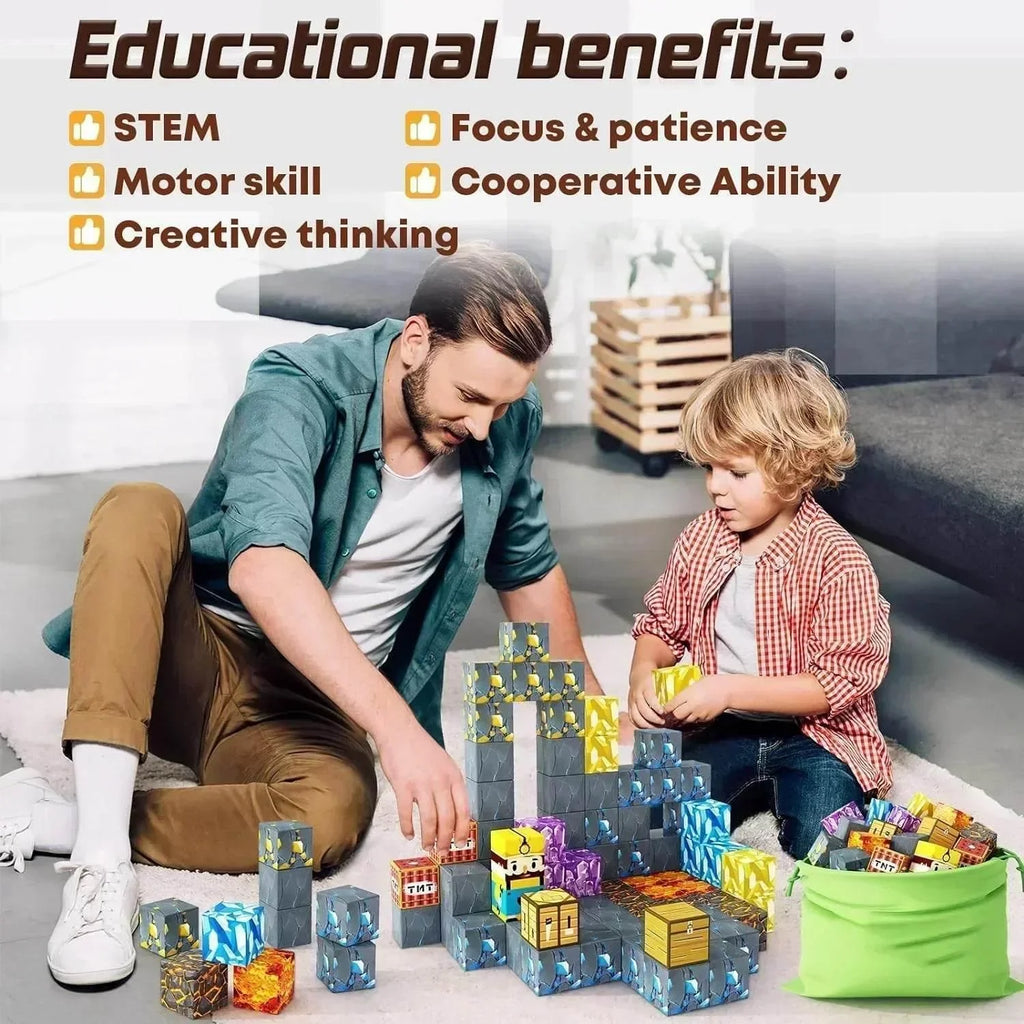 Magnetic Building Blocks - mybabyx.store
