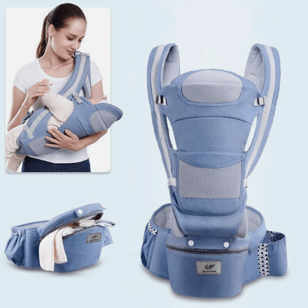 4-in-1 Newborn Baby Carrier Backpack - mybabyx.store