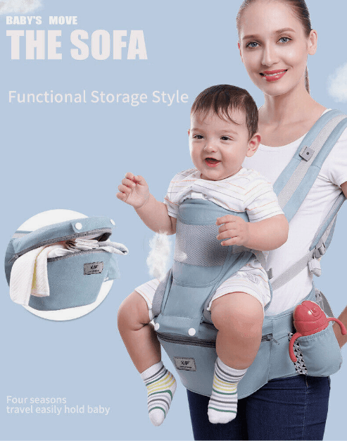 4-in-1 Newborn Baby Carrier Backpack - mybabyx.store