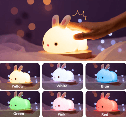 Silicone Bunny Lamp - mybabyx.store