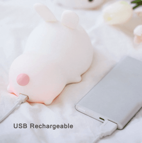 Silicone Bunny Lamp - mybabyx.store