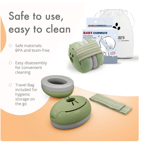 Baby Earmuff Protection - mybabyx.store