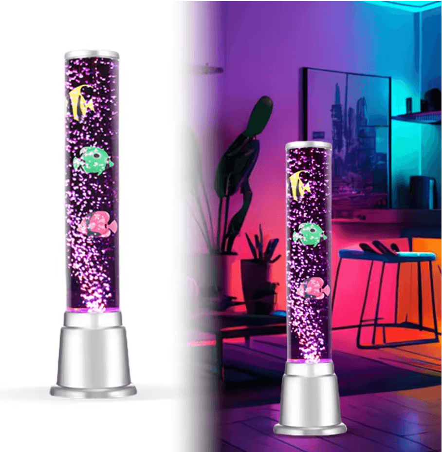 Sensory Bubble Fish Lamp - mybabyx.store