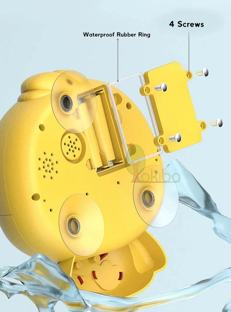 Bubble Duck Baby Bath Toy - mybabyx.store