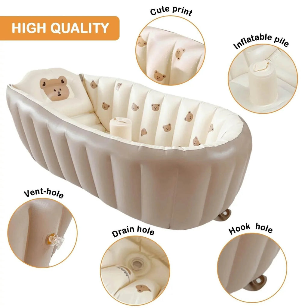 Baby Inflatable Bath - mybabyx.store
